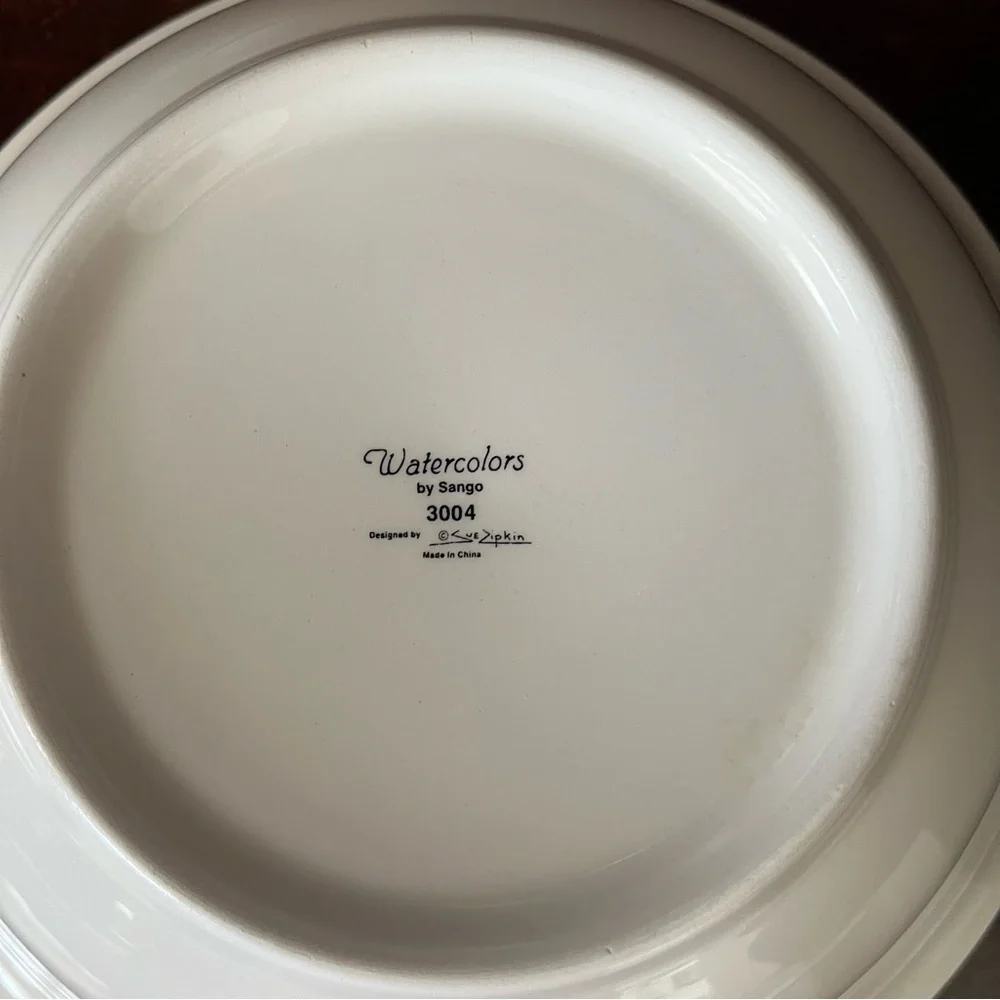 Sango Watercolors Serving Bowl